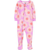 Carter's Toddler Girls Sunflower 100% Cotton Snug Fit Footless Pajamas