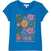 Pony Tails Girls Floral Bloom Graphic Tee
