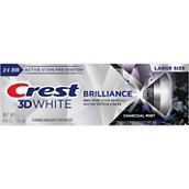 Crest 3D White Brilliance Charcoal Teeth Whitening Toothpaste, 4.6 oz.