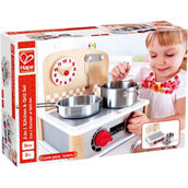 2-in-1 Kitchen and Grill 6 pc. Accessory Playset