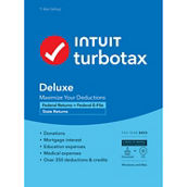 Intuit Turbotax Desktop Deluxe State Returns Tax Year 2023
