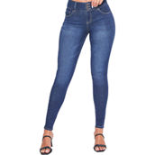 YMI Jeans Essential Triple Button High Rise Skinny Jeans