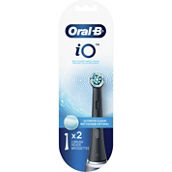 Oral-B iO Ultimate Clean Black Replacement Brush Head 2 pk.