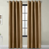 Commonwealth Home Fashions Alpine 52 in. Blackout Grommet Curtain Panel