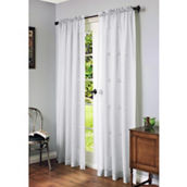 Commonwealth Home Fashions Cote d'Azure Sheer Rod Pocket Curtain Panel