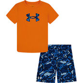 Under Armour Boys Tee and Printed Shorts 2 pc. Set