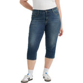 Levi’s Plus Size 311 Shaping Skinny Capri Jeans