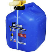 No-Spill 5.0 Gallon Kerosene View Stripe (Blue)