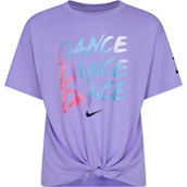 3BRAND by Russell Wilson Girls Dance Tie Front Tee