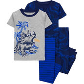Carter's Toddler Boys Dinosaur Cotton Blend 4 pc. Pajama Set