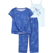Carter's Toddler Girls Unicorn Loose Fit 3 pc. Pajama Set