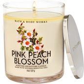 Bath & Body Works Pink Peach Blossom Single Wick Candle