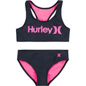 Hurley Girls Racerback Bikini Swimsuit