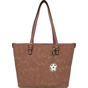 Bueno of California Embossed Floral Tote