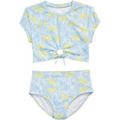 Old Navy Girls Keyhole Rouched 2 pc. Swimsuit