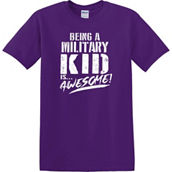 Mitchell Proffitt Boys Being A Military Kid is Awesome Tee