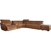 Leather+ by Ashley Temmpton 7 pc. Power Reclining Sectional