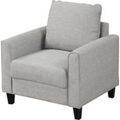Furniture of America Calamite Light Gray Accent Chair
