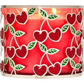 Bath & Body Works Cherry Hearts Candle Sleeve