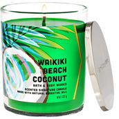 Bath & Body Works Waikiki Beach Coconut Single Wick Candle