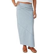 Free People Muse Moment Mid-Rise Slip Skirt