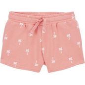 Carter's Toddler Girls Palm Tree Pull On French Terry Shorts