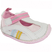 Wee Kids Infant Girls T Strap Trainers