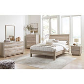 Signature Design by Ashley Hasbrick Panel Headboard with Low Footboard Bed