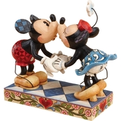 Disney Traditions Mickey and Minnie Kissing