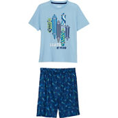 Sleep On It Boys Skate of Mind Jersey Tee and Shorts 2 pc. Pajama Set