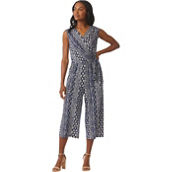 Connected Apparel Printed Jumpsuit