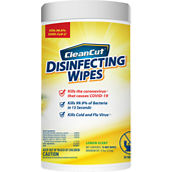 Clean Cut Lemon Scent Disinfecting Wipes 75 ct.