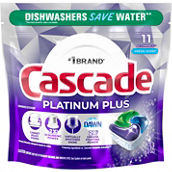 Cascade Platinum Plus ActionPacs Fresh Scent