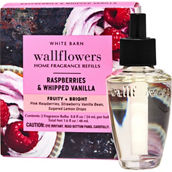 Bath & Body Works Raspberries and Whipped Vanilla Wallflowers Refill  2 pk.