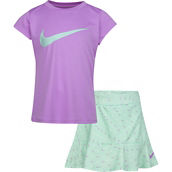 Nike Little Girls Essentials Tee and Skort 2 pc. Set