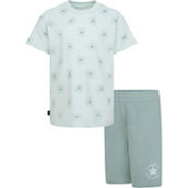 Converse Little Boys Sustainable Core Tee and Print Shorts 2 pc. Set