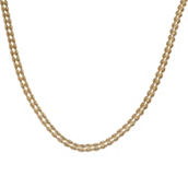 14K Yellow Gold 18 in. Double Rope 6mm Chain Necklace