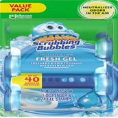 Scrubbing Bubbles Rainshower Toilet Cleaning Gel Value Pack