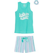 Sleep On It Girls Jersey Tank and Shorts 2 pc. Pajama Set