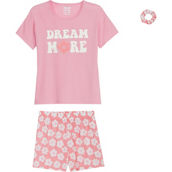 Sleep On It Girls Jersey Tee and Shorts 2 pc. Pajama Set