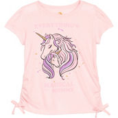Gumballs Toddler Girls Magical Mommy Unicorn Graphic Tee