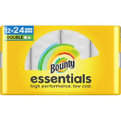 Bounty Essentials Select-a-Size White Paper Towel Double Roll 12 pk.