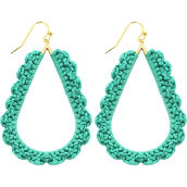 Panacea Crochet Statement Earrings