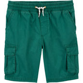 Carter's Little Boys Green Cargo Shorts
