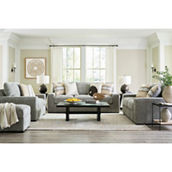 Signature Design by Ashley Dunmor Ottoman, Oversized Chair, Sofa, and Loveseat Set