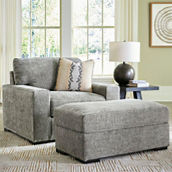 Signature Design by Ashley Dunmor Ottoman and Oversized Chair Set