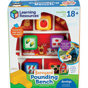 Learning Resources Barnyard Pounding Bench Toy