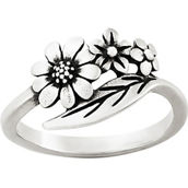 James Avery Sterling Silver Floral Wrap Ring