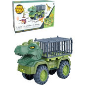 The Bubble Factory Dino Truck 16 pc. Play Set