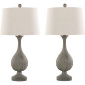 LumiSource Cipolla 29 in. Poly Table Lamp 2 pk.